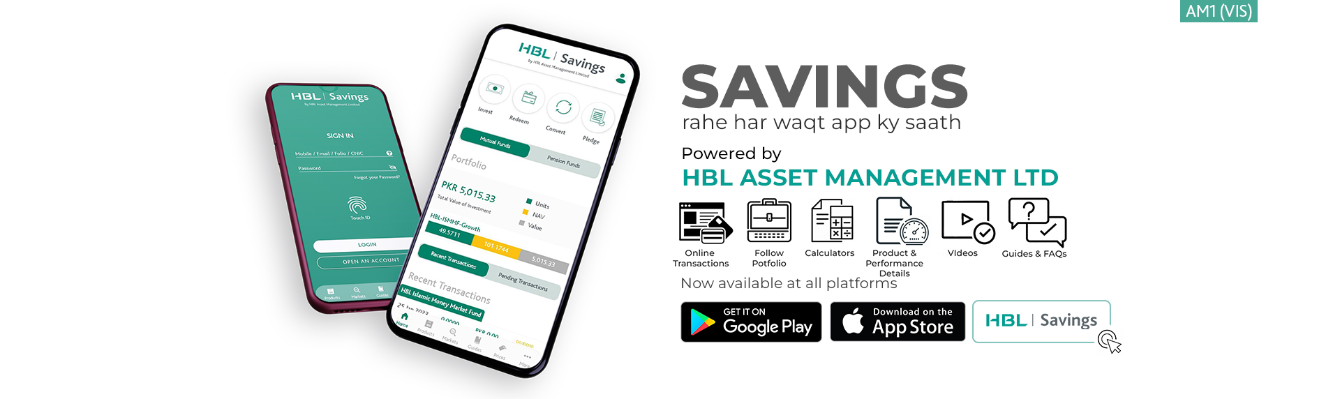 Mobile Application HBL Asset Management